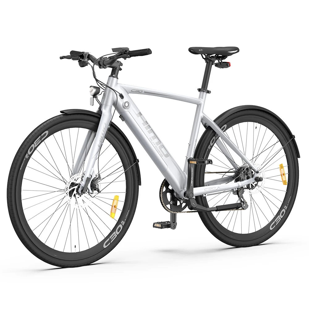 Flash Sale π HIMO C30R MAX Electric Bicycle 250W Motor Max Speed Torque sensor 25km/h 36V 10AH 75km Max Range - Silver π₯ - Image 5