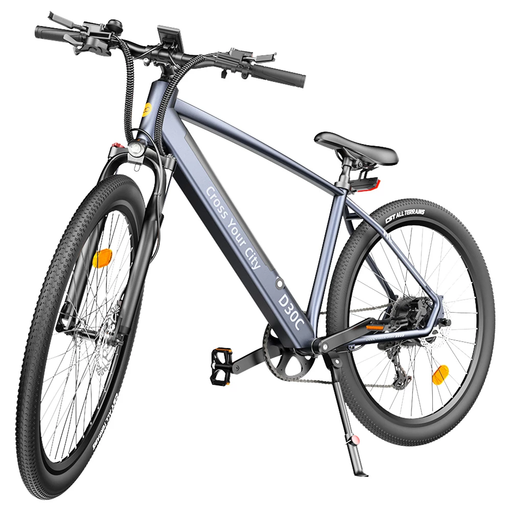 Top 10 ๐ ADO D30C 36V 10.4Ah 250W 27.5in Electric Power Assist Bicycle 25km/h Max Speed 90km Mileage 9 Speed City Electric Bike Grey ๐ - Image 3