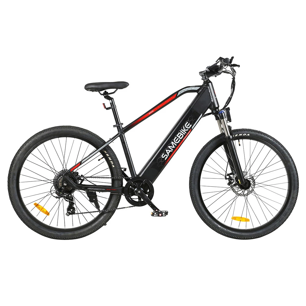 Best deal ⭐ SAMEBIKE MY-275 10.4Ah 500W 48V 27.5inch Electric Bike 20mph Top Speed 80km Mileage Range Max Load 150kg Black ✨