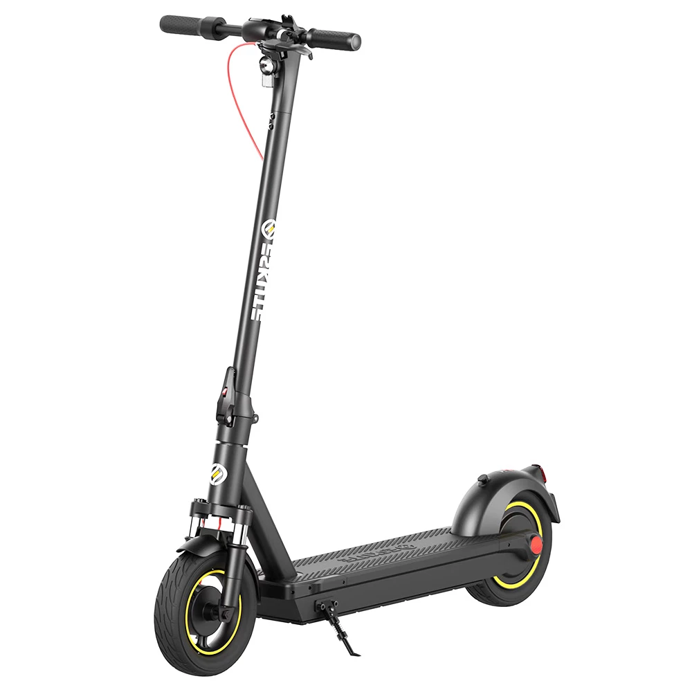 Discount 𧨠Eskute MAX Folding Electric Scooter 450W Motor 48V/12.5Ah Battery 10 Inch Tire Containing Seat - Black π
