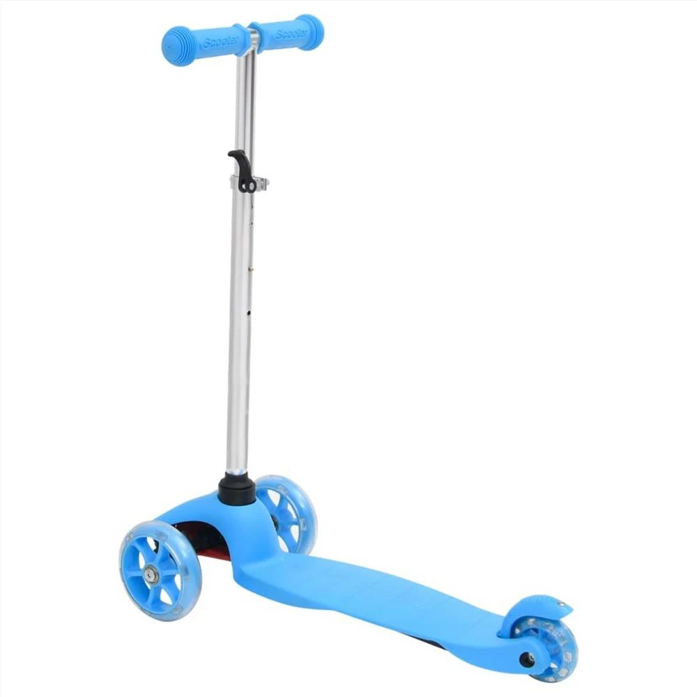 Buy ๐ 3-Wheel Children Scooter with Adjustable Aluminium Handlebar Blue ๐ - Image 5