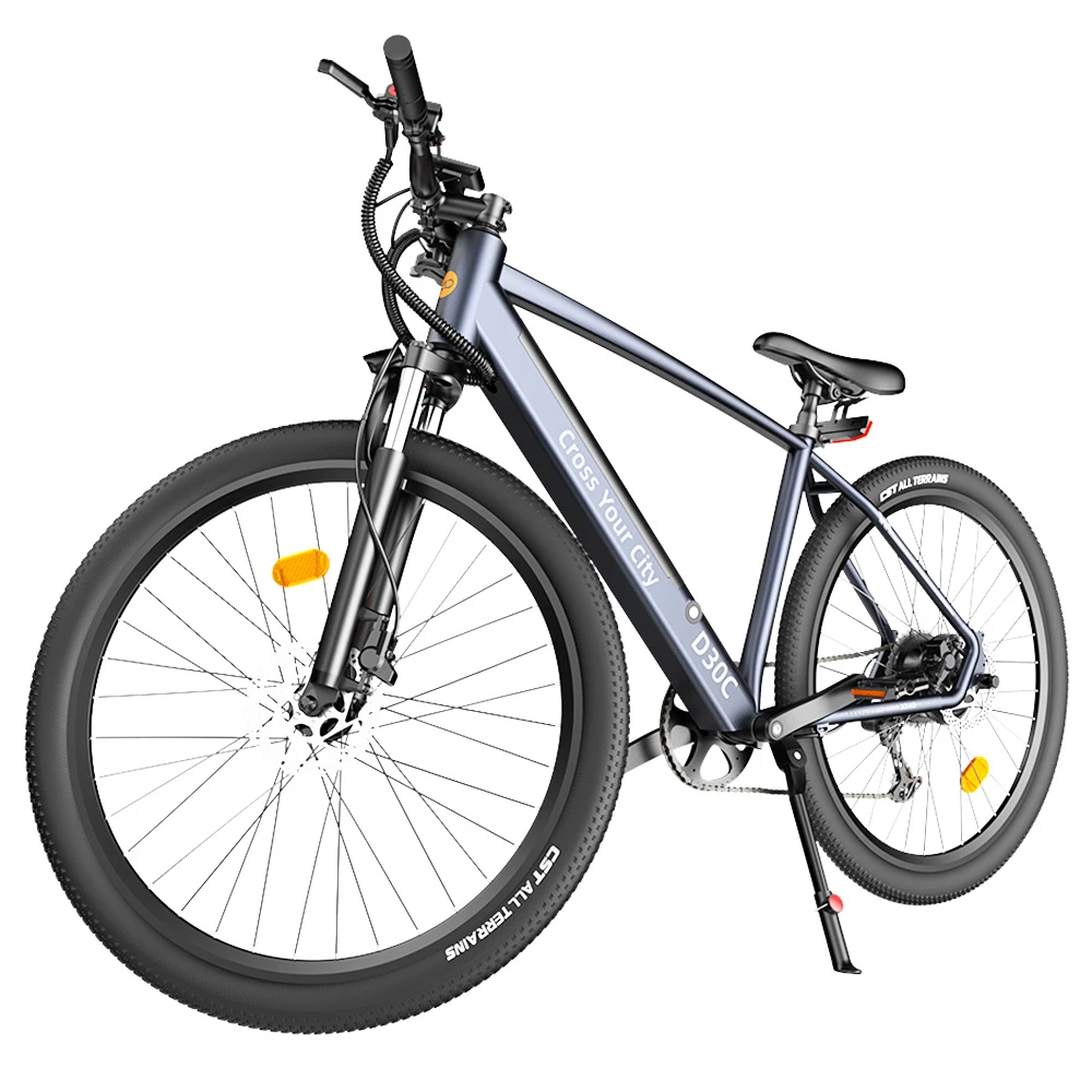 Top 10 ๐ ADO D30C 36V 10.4Ah 250W 27.5in Electric Power Assist Bicycle 25km/h Max Speed 90km Mileage 9 Speed City Electric Bike Grey ๐ - Image 5