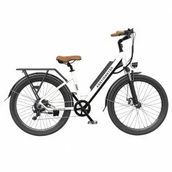 Outlet ๐ AOSTIRMOTOR G350 350W Electric Bike for Commuter 26*2.1 Inch Tire 36V 10Ah Removable Battery 7 Speed Gear โ๏ธ