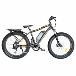 Best deal 🛒 AOSTIRMOTOR S07-B Electric Bike 26*4.0'' Fat Tire 48V 13Ah Battery 750W Motor 7 Speed Shimano Gear - Black 🛒