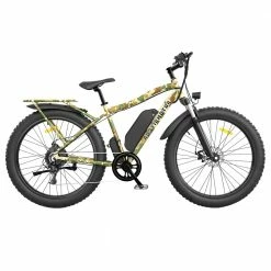 Discount ✔️ AOSTIRMOTOR S07-E Electric Bike 26*4.0'' Fat Tire 48V 13Ah Battery 750W Motor 7 Speed Shimano Gear - Desert Camo ⌛