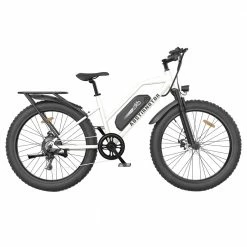 Hot Sale 🥰 AOSTIRMOTOR S07-G Electric Bike 26*4.0'' Fat Tire 48V 13Ah Battery 750W Motor 7 Speed Shimano Gear - White ✨