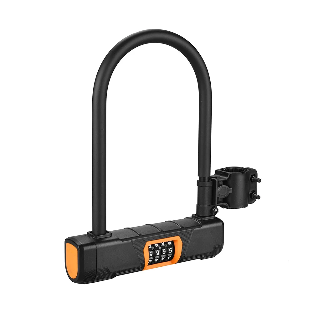 Flash Sale ๐ฅฐ Bicycle U Lock Anti-theft Heavy Duty Bike Password Lock Alloy Bike Safety Tool for Bikes, Motorcycles, Scooters โญ - Image 5