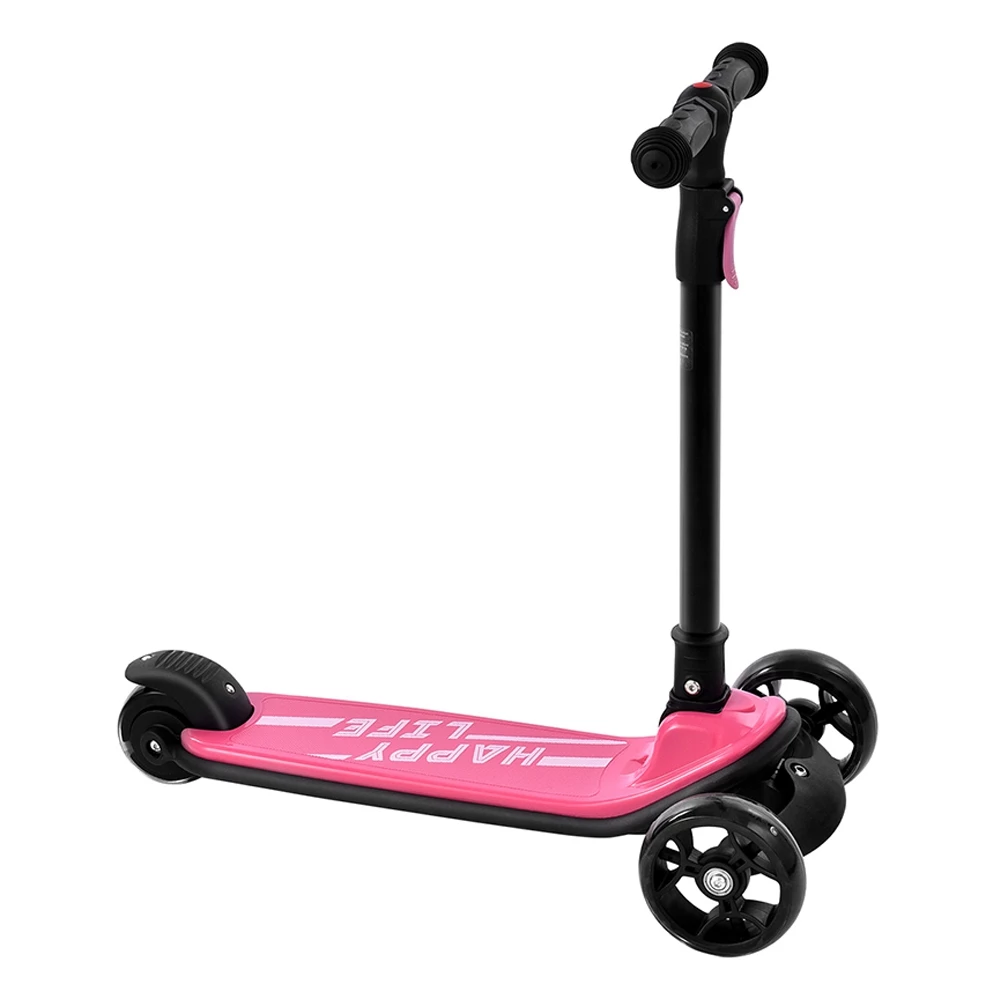 Top 10 π― Kick Scooter Glide Scooter with Extra Wide PU Light-Up Wheels and 4 Adjustable Heights for Children from 3-12 Pink π - Image 2
