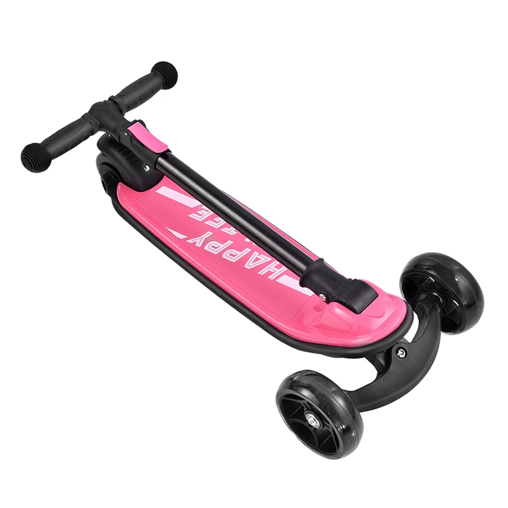 Top 10 π― Kick Scooter Glide Scooter with Extra Wide PU Light-Up Wheels and 4 Adjustable Heights for Children from 3-12 Pink π - Image 3