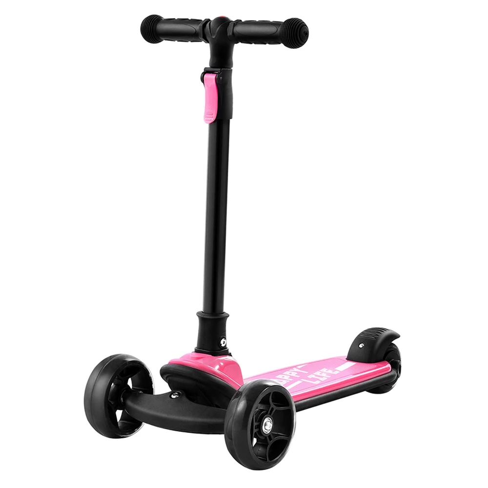 Top 10 π― Kick Scooter Glide Scooter with Extra Wide PU Light-Up Wheels and 4 Adjustable Heights for Children from 3-12 Pink π - Image 4