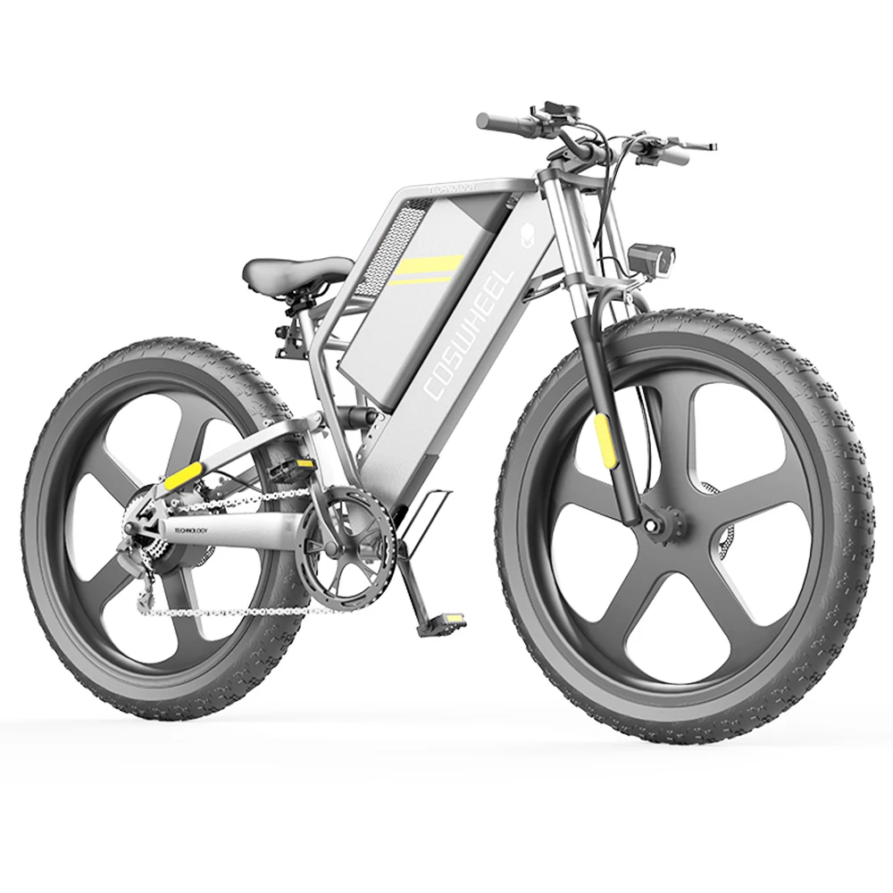 Budget ๐ Coswheel T26 E-bike All-terrain Bike 750W Motor 48V 25Ah Battery 90-130 Range 45kmh Max Speed Space Grey ๐