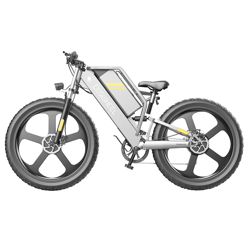 Budget ๐ Coswheel T26 E-bike All-terrain Bike 750W Motor 48V 25Ah Battery 90-130 Range 45kmh Max Speed Space Grey ๐ - Image 2