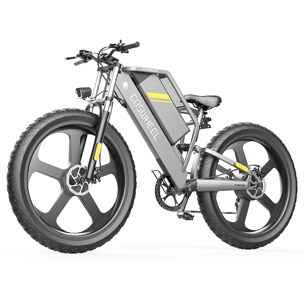 Budget ๐ Coswheel T26 E-bike All-terrain Bike 750W Motor 48V 25Ah Battery 90-130 Range 45kmh Max Speed Space Grey ๐ - Image 4
