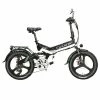 Flash Sale 👍 Cyrusher XF590 Folding Electric Bike 500W 48V 10 Ah Battery 7 Speed City E-bike - White 🎉