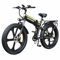 Best reviews of 😍 DEEPOWER H26 Pro (GR26) Electric Bike 26*4.0 Inch Fat Tire 48V 1000W Motor 17.5Ah Battery 60Km/h Max Speed Shimano 7 Speed Gear 150KG Load 💯