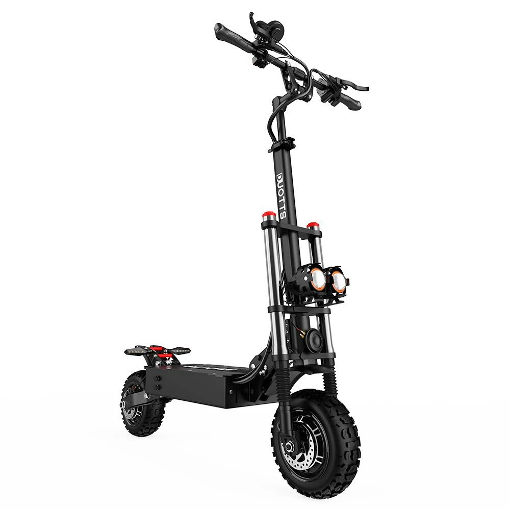 Budget π DUOTTS D88 Electric Scooter 11 Inch Off-Road Tires 2800W*2 Dual Motor 85Km/h Max Speed 60V 35Ah Battery for 100KM Range 150KG Load Double Absorbers π - Image 2