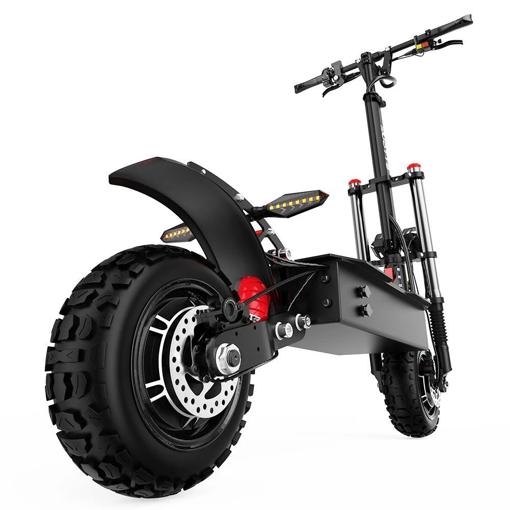 Budget π DUOTTS D88 Electric Scooter 11 Inch Off-Road Tires 2800W*2 Dual Motor 85Km/h Max Speed 60V 35Ah Battery for 100KM Range 150KG Load Double Absorbers π - Image 6