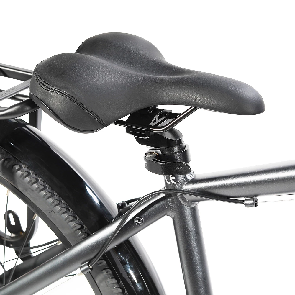 Coupon 🤩 ELEGLIDE T1 Electric Trekking Bike Trekking E-Bike 27.5 Inch CST Tires 36V 12.5AH Battery 250W Motor Shimano 7 Gears Max Speed 25Km/h Max Range 100KM Max Load 120KG IPX4 Waterproof Dual Disk Brake - Black 🧨 - Image 6