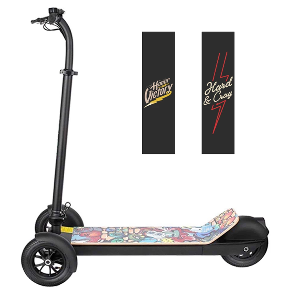Best Sale π ESWING ESBoard Three Wheel Golf Cart Electric Scooter 8.5 Inch Tire 500W Brushless Hub Motor 30Km/h 48V 8Ah Battery 50KM Max Range 130KG Max Load - Doodle π