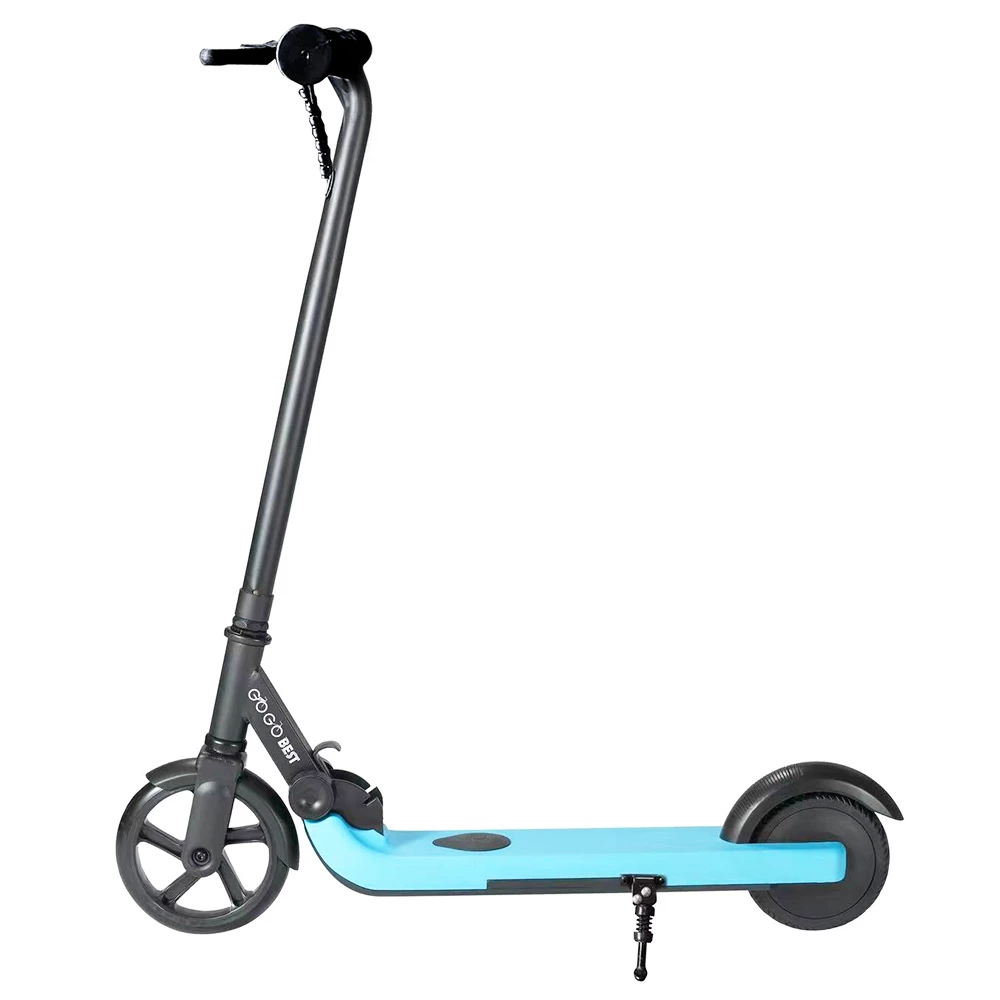 Discount โจ GOGOBEST V1 Electric Folding Children Scooter 150W Motor 21.6V 2AH Battery Max Speed 4~6Km/h for Kid's Outdoor Sports with Free Knees and Elbows Protectors - Blue ๐ - Image 3