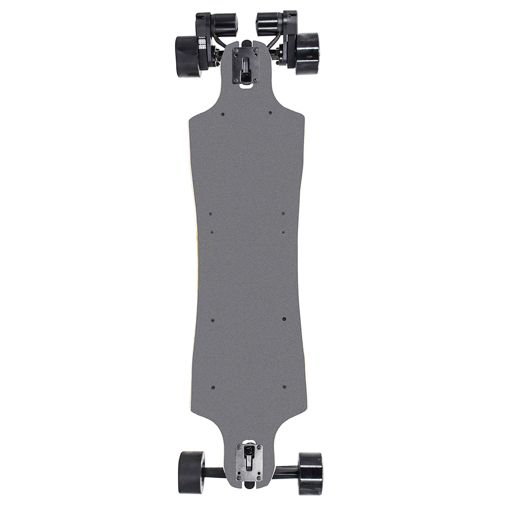Best reviews of โ GTS 01 7.5Ah 36V 1200W*2 Dual Motor Electric Skateboard 20km Max Range 120kg Max Load Wireless Remote Control - Black โญ - Image 4
