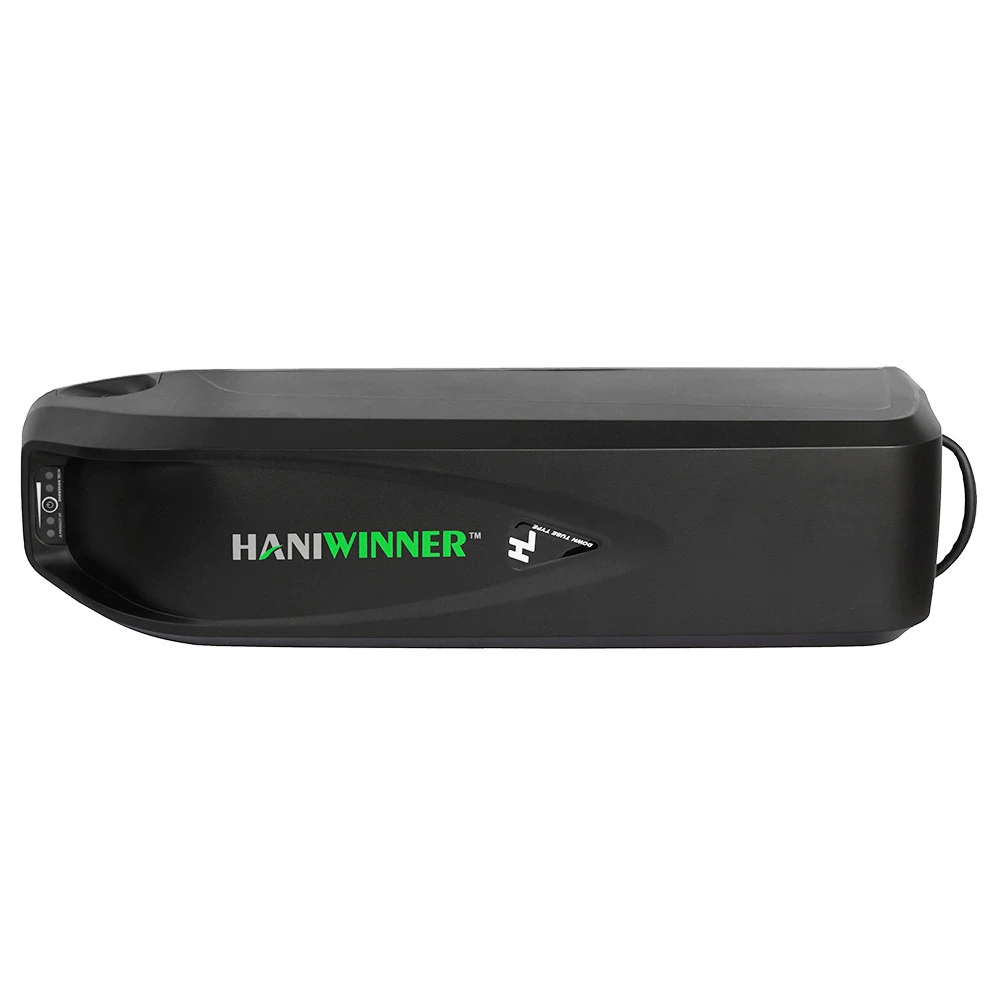 Best Sale π HANIWINNER Hailong HA193 Electric Bike Rechargeable Lithium Battery 48V 13Ah 624W with Charger - Black π€©