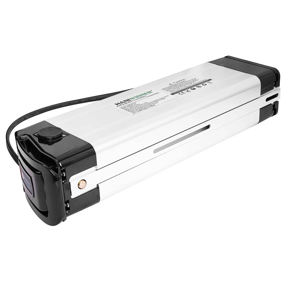 Promo βοΈ HANIWINNER HA030-01 Electric Bike Rechargeable Lithium Battery 48V 12.5A 600W with Charger - White β - Image 2