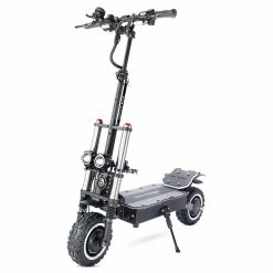Best reviews of 🤩 Halo Knight T107 Pro Electric Scooter 11 Inch Off-road Tire 3000W*2 Dual Motor 95km/h Max Speed 60V 38.4Ah Battery 80km Max Rnage 💯