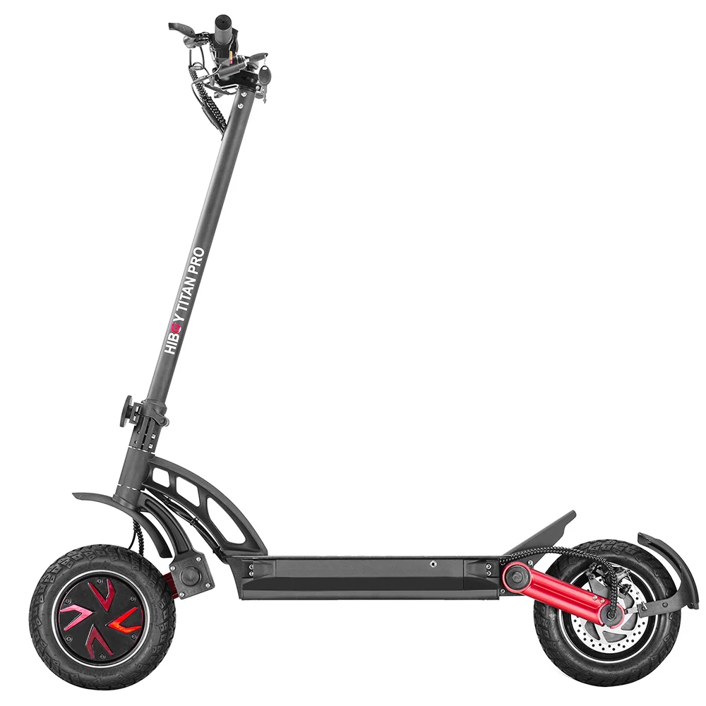 New 🧨 HiBoy Titan Pro Electric Scooter 10'' Tires 1200W*2 Dual Motors 48V 17.5Ah Battery 51.5km/h Max Speed 60-65km Range ⭐