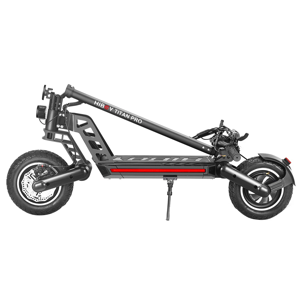 New 🧨 HiBoy Titan Pro Electric Scooter 10'' Tires 1200W*2 Dual Motors 48V 17.5Ah Battery 51.5km/h Max Speed 60-65km Range ⭐ - Image 6