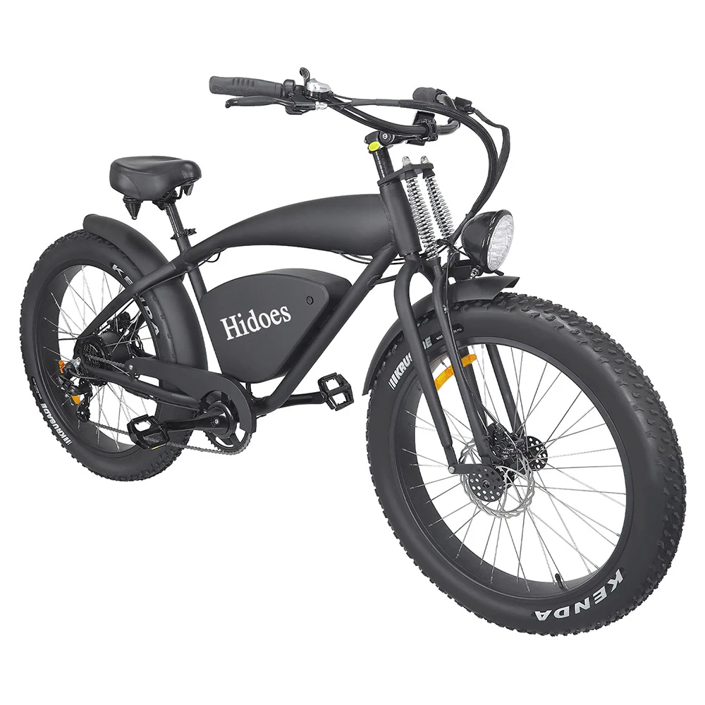 Promo π― Hidoes B3 Electic Mountain Bike 26*4.0 Inch Off-Road Fat Tires 1200W Brushless Motor 60Km/h Max Speed 48V 17.5Ah Battery for 50-60KM Mileage 7-Speed Transmission System π