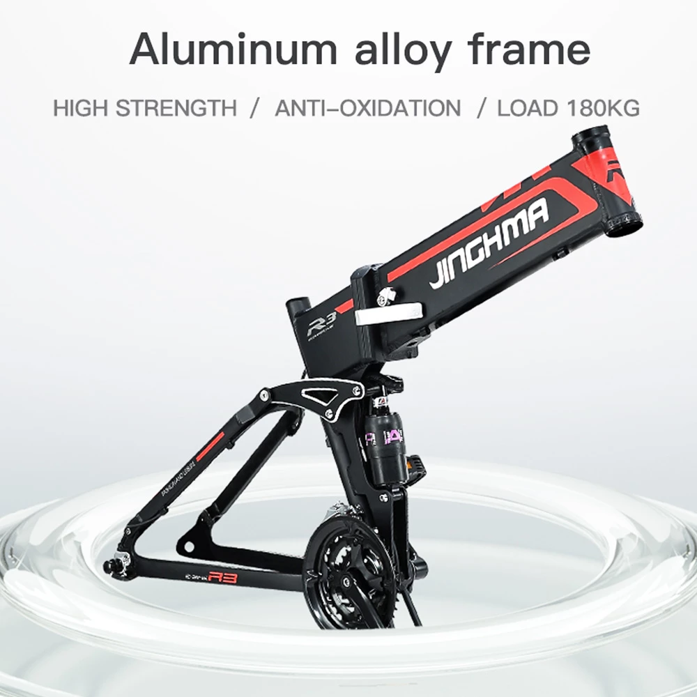 Best Pirce ๐ฅฐ JINGHMA R3 500W 48V 12.8Ah 26 Inch Tire Electric Bicycle 40km/h Max Speed 70km Range 120kg Max Load with 2 Batteries ๐คฉ - Image 4