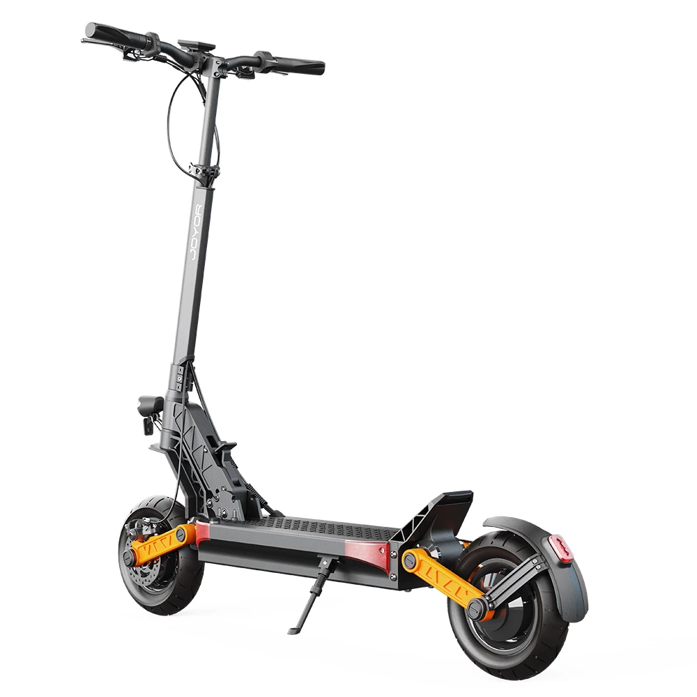 Flash Sale ๐ JOYOR S8-S Folding Electric Scooter 600W*2 Dual Motors 48V 26Ah Battery 10 Inch Tires 55Km/h Max Speed 90KM Long Range Dual Hydraulic Brake 150KG Load ๐ - Image 3