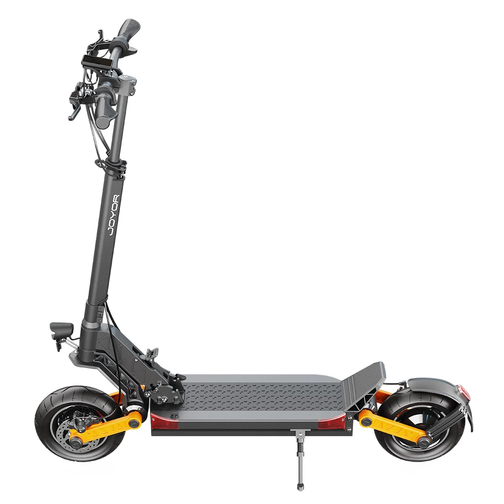 Flash Sale ๐ JOYOR S8-S Folding Electric Scooter 600W*2 Dual Motors 48V 26Ah Battery 10 Inch Tires 55Km/h Max Speed 90KM Long Range Dual Hydraulic Brake 150KG Load ๐ - Image 5