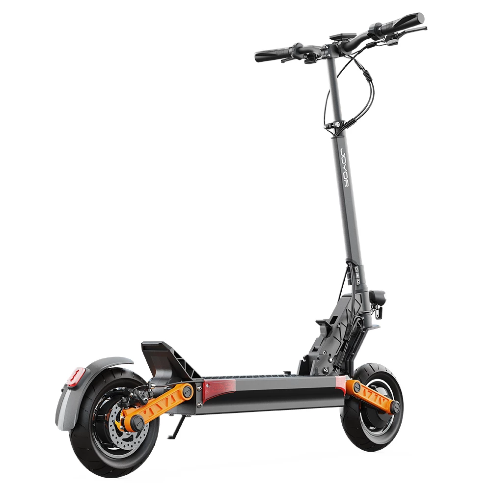 Flash Sale ๐ JOYOR S8-S Folding Electric Scooter 600W*2 Dual Motors 48V 26Ah Battery 10 Inch Tires 55Km/h Max Speed 90KM Long Range Dual Hydraulic Brake 150KG Load ๐ - Image 6