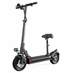 Promo 🌟 JOYOR Y5-S Electric Scooter with Seat 10 Inch Tires 13Ah 48V Battery 500W Brushless Motor 25Km/h Max Speed 120KG Load 36.9 Miles Long Range - Black 🤩