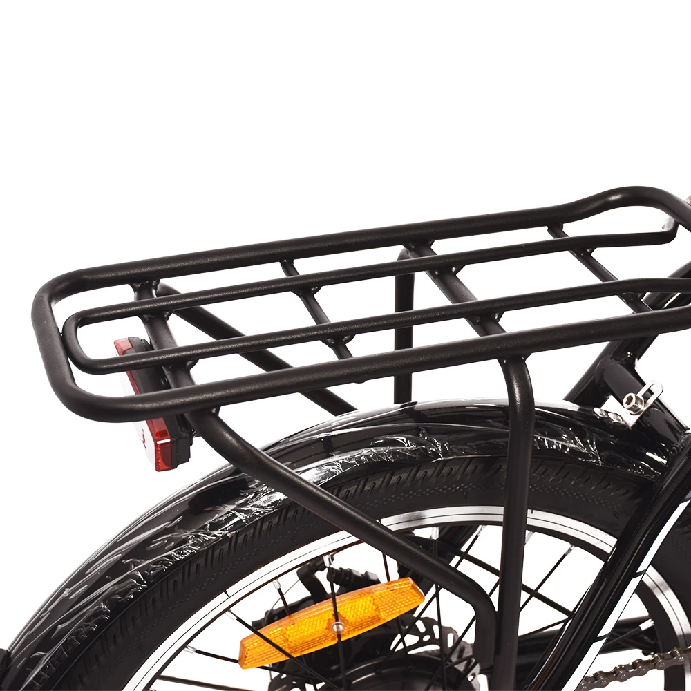 Best deal π₯ KAISDA K7 Folding Electric Moped Bike 20*1.95 Inch Tire 350W Motor 25-28Km/h Max Speed Mountain Bicycle SHIMANO 21-Speed APP Control - Black π - Image 6