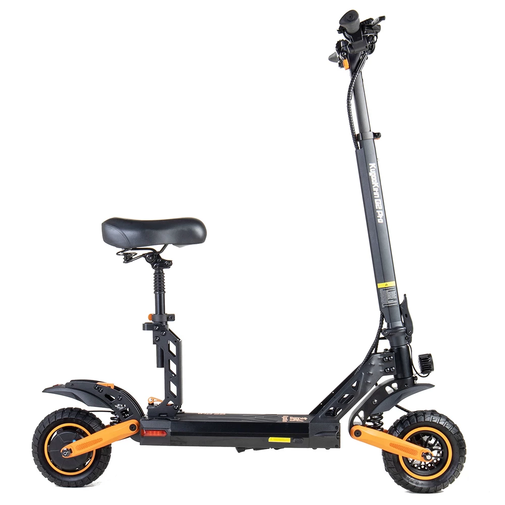 Top 10 ๐ KugooKirin G2 PRO Adventurers Dream Folding Electric Scooter 9 Inch Pneumatic Tire 600W Brushless Motor 48V 15AH Battery Max Speed 45km/h Max Range 50km HD LCD Display Dual Disc Brake Led Light - Black ๐ - Image 4