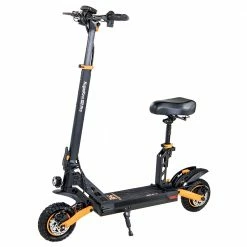 Top 10 😉 KugooKirin G2 PRO Adventurers Dream Folding Electric Scooter 9 Inch Pneumatic Tire 600W Brushless Motor 48V 15AH Battery Max Speed 45km/h Max Range 50km HD LCD Display Dual Disc Brake Led Light - Black 🔔