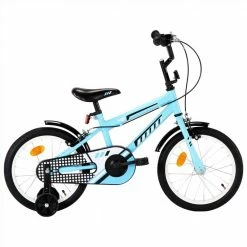 Best deal โ Kids Bike 16 inch Black and Blue ๐