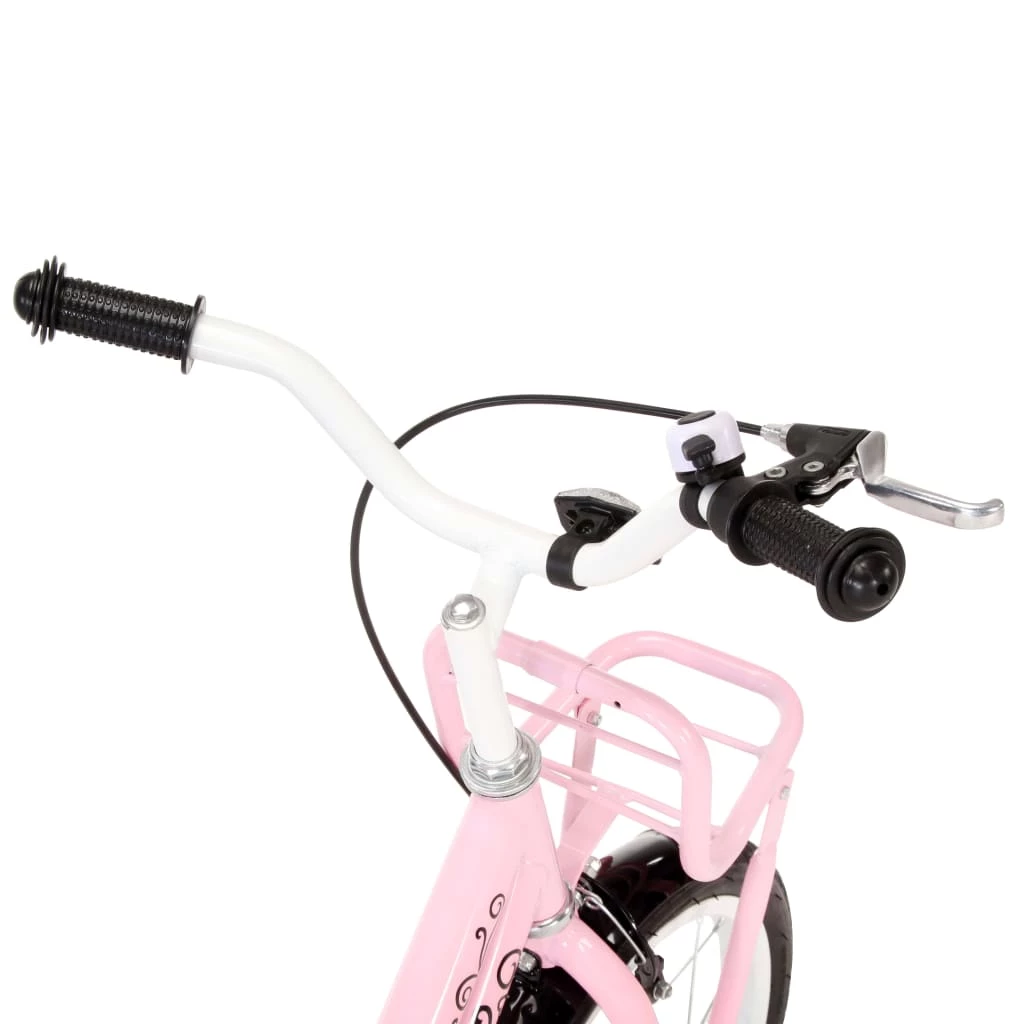 Best Pirce π― Kids Bike with Front Carrier 14 inch White and Pink π - Image 4