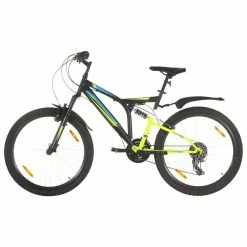 Cheapest 🎉 Mountain Bike 21 Speed 26 inch Wheel 49 cm Black 🎁