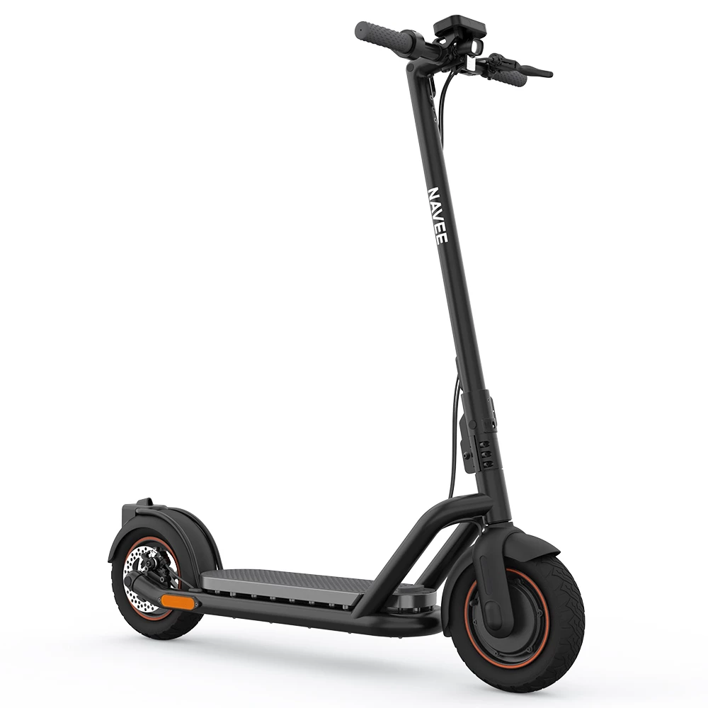 Discount β NAVEE N65 10-Inch Folding Electric Scooter 500W Motor 25km/h 48V 12.5Ah Battery Max Range 65KM Disc Brake IPX4 Waterproof Bluetooth APP by Xiaomiyoupin - Black π - Image 2