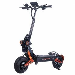 Promo ✨ OBARTER D5 Electric Scooter 12 Inch Vacuum Tire 2*2500W Dual Motor Max Speed 60-70Km/h Removable 48V 35Ah Battery for 60-120km Super Range Removable Tire Double Oil Brakes Front&Rear Hydraulic Suspension 150KG Max Load 🧨