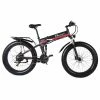 New 🔥 Shengmilo MX01 26 Inches Fat Tire Electric Bike 12 Magnetic Booster Bicycle 1000W 7-Speed Shimano for Snow Mountain 😀