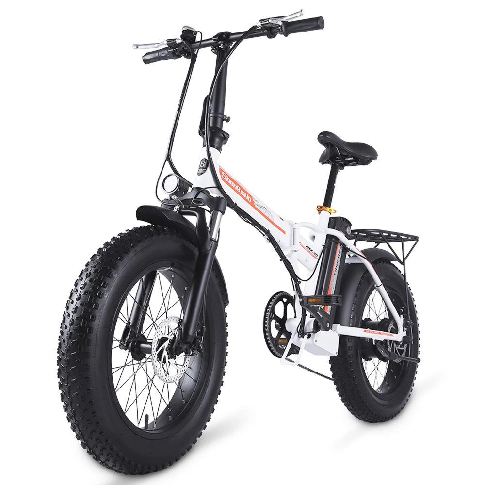 Buy 𧨠Shengmilo MX20 500W 48V 15Ah 20'' E-bike 40km/h Max Speed 40-50km Mileage Range 150kg Max Load Electric Bike - White π - Image 3