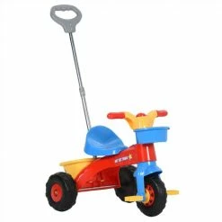 Cheap 😉 Tricycle for Kids with Parent Handle Multicolour 🎉