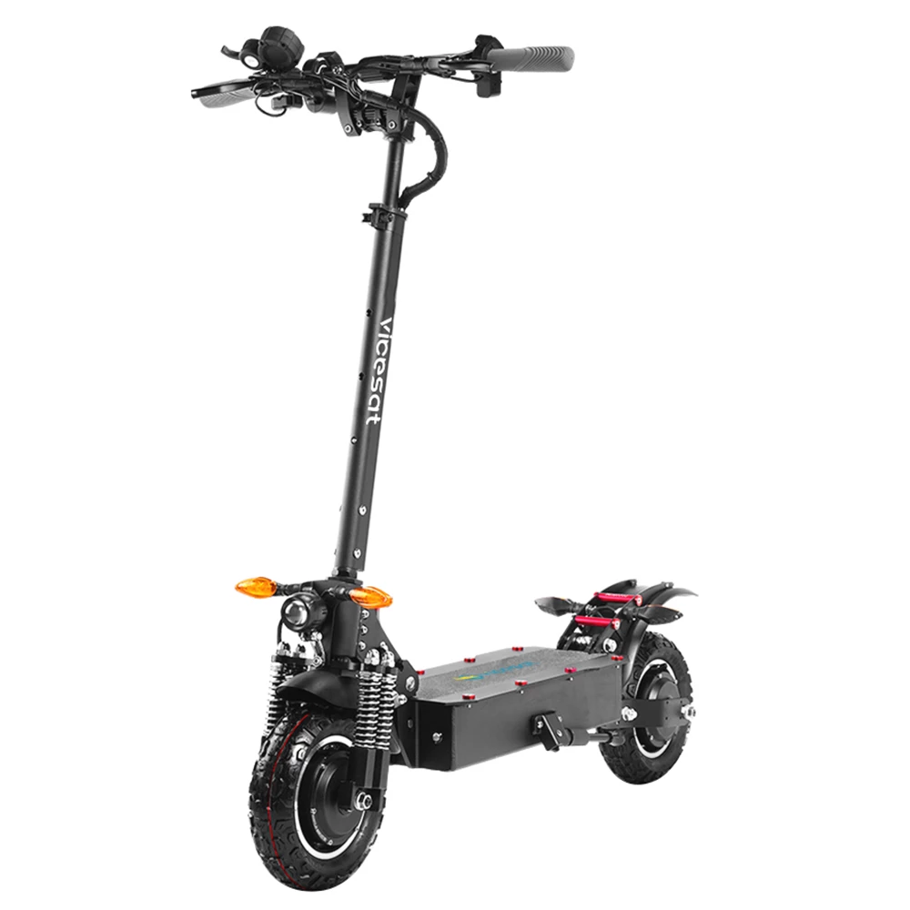 Best deal ⭐ Vicesat VS04 Electric Scooter 10 Inch 2*1000W Motor 52V 24Ah Battery 65Km/h Max Speed 60Km Range 150KG Max Load 🤩
