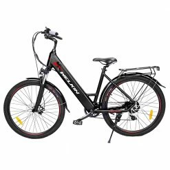 Deals 🔥 WELKIN WKEM002 Electric Bicycle 27.5*1.95 Inch Tires City Bike 250W Brushless Motor 25Km/h Max Speed 36V 10.4Ah Battery 120KG Max Load - Black 🛒