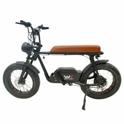 Best reviews of 😉 WELKIN WKEM003 Electric Bike 20*4.0 Inch Fat Tires Retro Bicycle 1200W Motor 48V 18Ah Battery 60-70KM Range 45Km/h Max Speed 200KG Max Load - Black 🥰